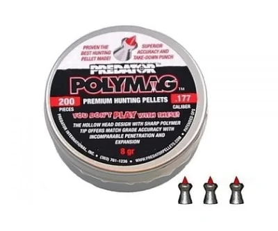 Пули JSB Predator Polymag к.4,5 мм, (200 шт.)